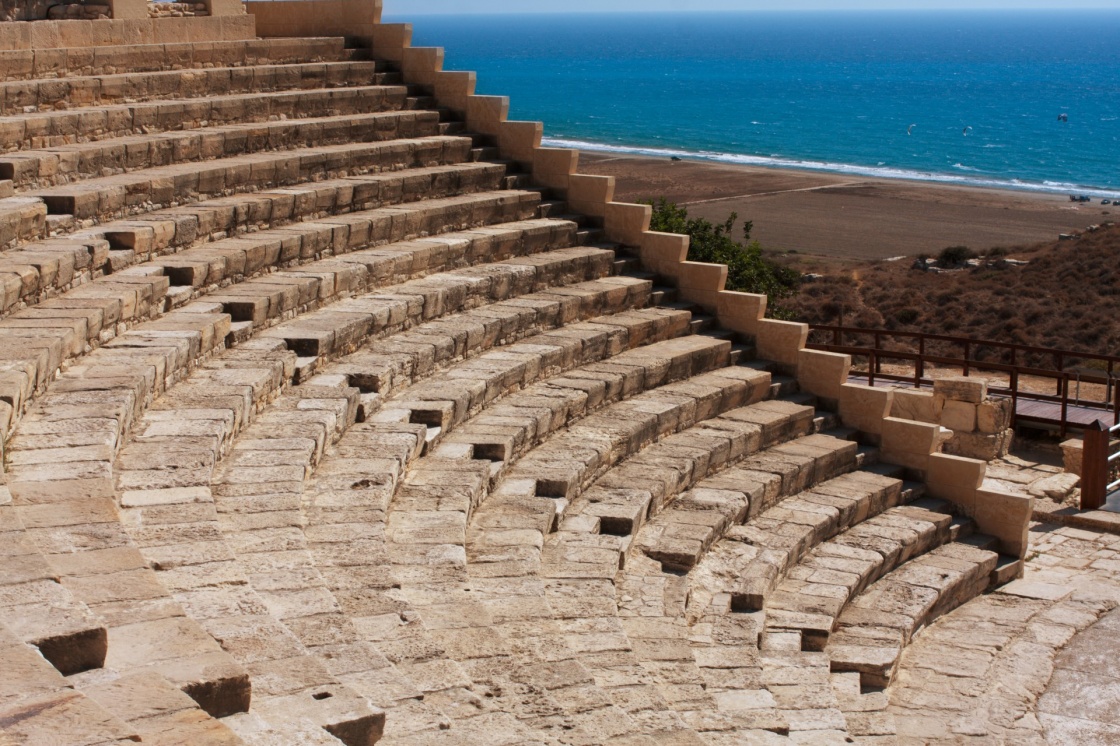 'Ancient theatre at Kourion, Cyprus' - Cyprus